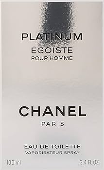 Chanel Egoiste Platinum Eau De Toilette Spray 100ml : Amazon